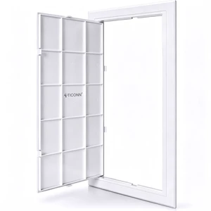 8" x 16" Access Panel for Drywall, ABS Wall Hole Cover, Access Door Durable ABS, Impact & UV Resistant, Paintable Textured Surface, Screw or Adhesive Mounting, for Plumbing, Wires, Cables 8" x 16" Access Panel for Drywall, ABS Wall Hole Cover, Access Door Durable ABS, Impact & UV Resistant, Paintable Textured Surface, Screw or Adhesive Mounting, for Plumbing, Wires, Cables