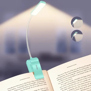 2026 Gen 2 Book Light for Reading- 30 Eye Caring Full Spectrum LED 5 Colors & 5 Brightness, Adjustable Wide/Narrow Beam, Upgrade 1500mAh Long-Lasting Rechargeable Clip on Light-Blue 2026 Gen 2 Book Light for Reading- 30 Eye Caring Full Spectrum LED 5 Colors & 5 Brightness, Adjustable Wide/Narrow Beam, Upgrade 1500mAh Long-Lasting Rechargeable Clip on Light-Blue