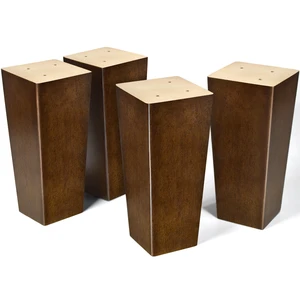 Wood Furniture Legs 6 inch Sofa Legs Square Couch Legs Universally Applicable Replacement Legs for Ottoman, Dresser, Easy to Install, Normal Size for U.S.Made and Other Furniture Wood Furniture Legs 6 inch Sofa Legs Square Couch Legs Universally Applicable Replacement Legs for Ottoman, Dresser, Easy to Install, Normal Size for U.S.Made and Other Furniture