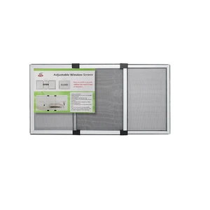 Adjustable Window Screen Horizontal (19.68"H x 28"-52"W) 1 Pack Expandable Window Screen Large Replacement for Home Adjustable Window Screen Horizontal (19.68"H x 28"-52"W) 1 Pack Expandable Window Screen Large Replacement for Home