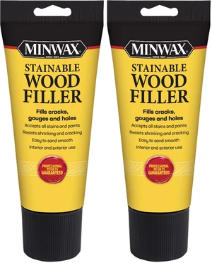 Stainable Wood Filler, 6 oz, 42852000 (Pack of 2) Stainable Wood Filler, 6 oz, 42852000 (Pack of 2)