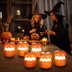6-Pack Halloween Pumpkin Lantern, Collapsible Jack O Lantern Pumpkins with Lanyard, Halloween Party Favors, Light up Pumpkin Outdoor for Halloween Party Decoration, Battery Included 6-Pack Halloween Pumpkin Lantern, Collapsible Jack O Lantern Pumpkins with Lanyard, Halloween Party Favors, Light up Pumpkin Outdoor for Halloween Party Decoration, Battery Included