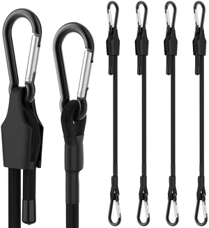 72 Inch Adjustable Bungee Cords with Carabiner Hooks 4 Pack Heavy Duty Outdoor Super Elastic Bungee Straps Easily Adjust from 8" to 75" for Cargo, Bike, Luggage, Carts, Truck 72 Inch Adjustable Bungee Cords with Carabiner Hooks 4 Pack Heavy Duty Outdoor Super Elastic Bungee Straps Easily Adjust from 8" to 75" for Cargo, Bike, Luggage, Carts, Truck