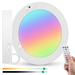 RGB Rechargeable Waterproof Shower Ceiling Light for Bathroom Inside 12 Color Changing Motion Sensor Wireless LED Mood Battery Operated Wall Lights with Remote for Bedroom Party RGB Rechargeable Waterproof Shower Ceiling Light for Bathroom Inside 12 Color Changing Motion Sensor Wireless LED Mood Battery Operated Wall Lights with Remote for Bedroom Party