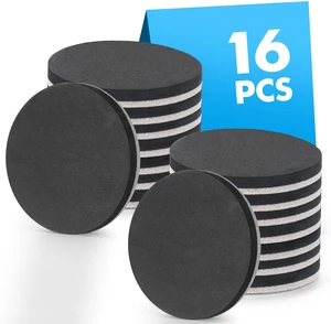 16-Pack Furniture Sliders for Hardwood Floors, Save 80% Effort Safely and Easily, The Glide Tool Set for Heavy Furniture and Appliances, Reusable Floor Protectors and Moving Pads (16 Felt 3.5" Slider) 16-Pack Furniture Sliders for Hardwood Floors, Save 80% Effort Safely and Easily, The Glide Tool Set for Heavy Furniture and Appliances, Reusable Floor Protectors and Moving Pads (16 Felt 3.5" Slider)