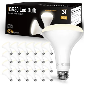 24Pack BR30 LED Bulb Indoor Flood Light Bulbs, 65W Equivalent Dimmable LED Bulbs, 4000K Neutral White, 850 Lumens E26 Base, Recessed Can Bulb for Living Room Bedroom Dining Room Bathroom 24Pack BR30 LED Bulb Indoor Flood Light Bulbs, 65W Equivalent Dimmable LED Bulbs, 4000K Neutral White, 850 Lumens E26 Base, Recessed Can Bulb for Living Room Bedroom Dining Room Bathroom