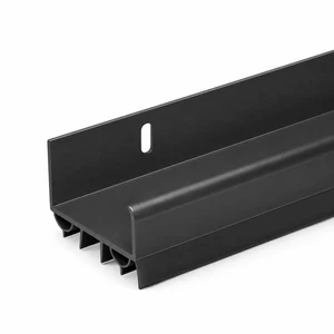36 Inch Slide-On PVC Door Sweep for Bottom of Door, Door Bottom Seal with Drip Cap, Fits 1-3/4" Doors and 3/8"-7/8" Gaps, Exterior Door Draft Stopper, Black, Made in USA 36 Inch Slide-On PVC Door Sweep for Bottom of Door, Door Bottom Seal with Drip Cap, Fits 1-3/4" Doors and 3/8"-7/8" Gaps, Exterior Door Draft Stopper, Black, Made in USA