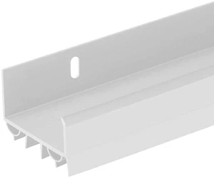 36 Inch Slide-On PVC Door Sweep for Bottom of Door, Door Bottom Seal with Drip Cap, Fits 1-3/4" Doors and 3/8"-7/8" Gaps, Exterior Door Draft Stopper, White, Made in USA 36 Inch Slide-On PVC Door Sweep for Bottom of Door, Door Bottom Seal with Drip Cap, Fits 1-3/4" Doors and 3/8"-7/8" Gaps, Exterior Door Draft Stopper, White, Made in USA