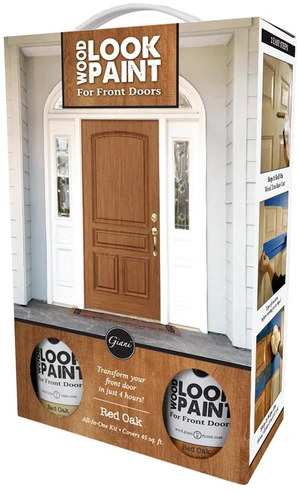 Wood Look Paint Kit for Front & Interior Doors (Red Oak) Wood Look Paint Kit for Front & Interior Doors (Red Oak)