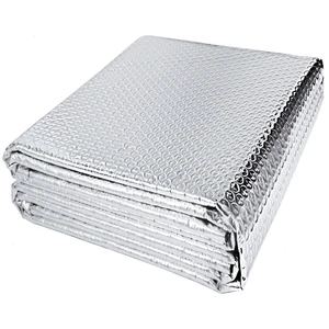 Double Reflective Insulation RV Window Insulation for Summer Heat Reflective Window Film for Roof, Car, Garage Doors, 24 in X 10 FT Double Reflective Insulation RV Window Insulation for Summer Heat Reflective Window Film for Roof, Car, Garage Doors, 24 in X 10 FT