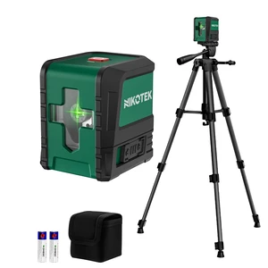 Laser Level, Self-leveling Green Line Laser With Horizontal and Vertical Lines for Construction and Picture Hanging, Battery Included (NK02GT1) Laser Level, Self-leveling Green Line Laser With Horizontal and Vertical Lines for Construction and Picture Hanging, Battery Included (NK02GT1)