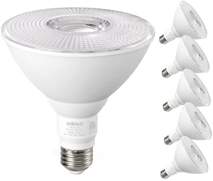 PAR38 LED Flood Light Bulbs Outdoor Dimmable 5000K 1800LM 6 Pack 18W Equivalent 120W, Daylight, E26 Base, Super Bright, Weatherproof for Backyard, Garage, Porch, Garden PAR38 LED Flood Light Bulbs Outdoor Dimmable 5000K 1800LM 6 Pack 18W Equivalent 120W, Daylight, E26 Base, Super Bright, Weatherproof for Backyard, Garage, Porch, Garden