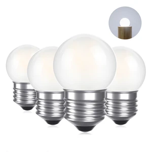 G40 1.5w Dim Led Bulb Equal 15 Watt Light Bulbs Bright White 6000k Standard E26 Base Frosted Glass for Home Decorative, Fridge Freezer Lamp,String Light CRI 90+, 150lm,4 Pack G40 1.5w Dim Led Bulb Equal 15 Watt Light Bulbs Bright White 6000k Standard E26 Base Frosted Glass for Home Decorative, Fridge Freezer Lamp,String Light CRI 90+, 150lm,4 Pack