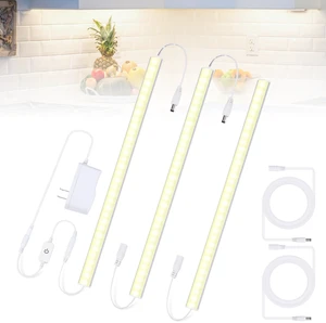 Under Cabinet Lights Plug in, 3 Pcs 12 Inch Thin Under Cabinet Lighting, Natural White Under Counter Lights for Kitchen, Dimmable LED Light Bar for Cabinet, Counter, Workbench, Desk Under Cabinet Lights Plug in, 3 Pcs 12 Inch Thin Under Cabinet Lighting, Natural White Under Counter Lights for Kitchen, Dimmable LED Light Bar for Cabinet, Counter, Workbench, Desk