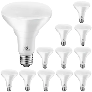 Energetic 12-Pack BR30 LED Recessed Light Bulb, 8.5W=65W, 4000K Cool White, 650LM, Dimmable Ceiling Flood Light Bulb for Cans Energetic 12-Pack BR30 LED Recessed Light Bulb, 8.5W=65W, 4000K Cool White, 650LM, Dimmable Ceiling Flood Light Bulb for Cans