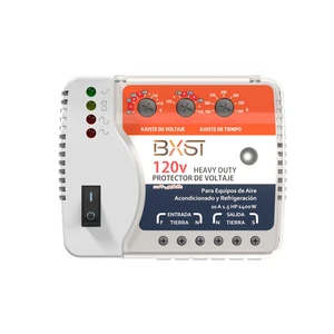 Surge Protector, 20A Voltage Regulator, Wiring Heavy Duty Power Surge Protector Outlet for Refrigerator, TV, Computer and Home Appliance, Adjustable, LED Display Screen, 120V, 2400W, 140J Surge Protector, 20A Voltage Regulator, Wiring Heavy Duty Power Surge Protector Outlet for Refrigerator, TV, Computer and Home Appliance, Adjustable, LED Display Screen, 120V, 2400W, 140J