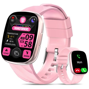 Kids Smart Watch for Boys & Girls, 1.78" HD Touchscreen Fitness Tracker with Heart Rate & Sleep Monitor, Sports Activity Watch with Pedometer, Birthday Gift for 5-16 Year Olds (Arcy-Pink) Kids Smart Watch for Boys & Girls, 1.78" HD Touchscreen Fitness Tracker with Heart Rate & Sleep Monitor, Sports Activity Watch with Pedometer, Birthday Gift for 5-16 Year Olds (Arcy-Pink)
