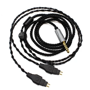 4.4mm Balanced Cable Replacement Upgrade Cord Compatible with Sennheiser HD600 HD650 HD660S HD660S2 HD6XX HD580 HD58X Headphones Silver Plated Copper Cable 5ft/1.5m 4.4mm Balanced Cable Replacement Upgrade Cord Compatible with Sennheiser HD600 HD650 HD660S HD660S2 HD6XX HD580 HD58X Headphones Silver Plated Copper Cable 5ft/1.5m