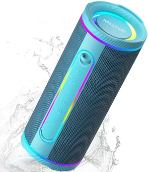 E80 Speakers Bluetooth Wireless, Portable Bluetooth Speaker with Aux Input, Micro SD Card Slot, Bass Boost, Dual Pairing, Lights, IPX7 Waterproof, BT5.4 for Outdoor, Travel, Car, TV, 30W, Blue E80 Speakers Bluetooth Wireless, Portable Bluetooth Speaker with Aux Input, Micro SD Card Slot, Bass Boost, Dual Pairing, Lights, IPX7 Waterproof, BT5.4 for Outdoor, Travel, Car, TV, 30W, Blue