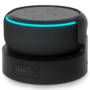 Battery Base for Echo Dot 3rd Gen Battery Stand Portable Charger for Dot 3rd and Google Mini 2 Back up Battery 8 Hours Play time, Not Include dot Speaker (Black 5200) Battery Base for Echo Dot 3rd Gen Battery Stand Portable Charger for Dot 3rd and Google Mini 2 Back up Battery 8 Hours Play time, Not Include dot Speaker (Black 5200)