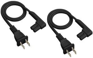 19.5in 2-Pack Power Cord Compatible with Sonos One, Sonos One SL, Sonos Play-1 Speakers - Power Plug Cable (Short, Black) 19.5in 2-Pack Power Cord Compatible with Sonos One, Sonos One SL, Sonos Play-1 Speakers - Power Plug Cable (Short, Black)
