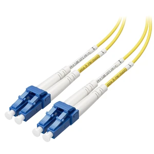 OS2 LC to LC Plenum Fiber Optic, 23ft / 7m OFNP Plenum Fiber, Single Mode Duplex, 9/125µm OS2 LC to LC Plenum Fiber Optic, 23ft / 7m OFNP Plenum Fiber, Single Mode Duplex, 9/125µm