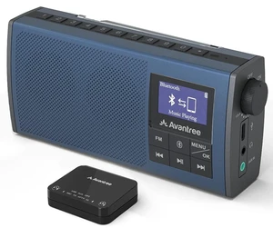 Wireless Portable TV Speaker & FM Radio 2-in-1, with Low Latency Bluetooth TV Transmitter, Ideal for Seniors, Hard of Hearing - Audikast 4860 Wireless Portable TV Speaker & FM Radio 2-in-1, with Low Latency Bluetooth TV Transmitter, Ideal for Seniors, Hard of Hearing - Audikast 4860