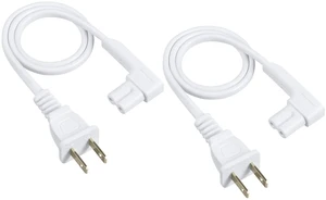 19.5in 2-Pack Power Cord Compatible with Sonos One, Sonos One SL, Sonos Play-1 Speakers - Power Plug Cable (Short, White) 19.5in 2-Pack Power Cord Compatible with Sonos One, Sonos One SL, Sonos Play-1 Speakers - Power Plug Cable (Short, White)