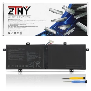 C21N1833 Battery Replacement for ASUS ZenBook 14 UM431 UM431D UM431DA UX431 UX431F UX431FA UX431FL UX431FN UX431D UX431DA VivoBook S14 S431 S431F S431FA S431FL X431 X431F X431FA X431FL C21PtJH 47Wh C21N1833 Battery Replacement for ASUS ZenBook 14 UM431 UM431D UM431DA UX431 UX431F UX431FA UX431FL UX431FN UX431D UX431DA VivoBook S14 S431 S431F S431FA S431FL X431 X431F X431FA X431FL C21PtJH 47Wh