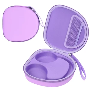 Hard Headphone Case for ICLEVER BTH 20, with Mesh Pocket & Handle Strap Portable Carrying Storage Case for Foldable Headphones,Travel & Home Use, Purple Hard Headphone Case for ICLEVER BTH 20, with Mesh Pocket & Handle Strap Portable Carrying Storage Case for Foldable Headphones,Travel & Home Use, Purple