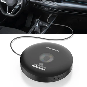 CD Player for Car, External Portable Car CD Player with USB Plug and PlayLossless Sound Quality CD Player for Car, External Portable Car CD Player with USB Plug and PlayLossless Sound Quality