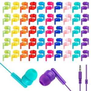 Kids Bulk Earbuds for Classroom Students 200 Pack, in-Ear Wired Earphones Headphones for School Library Computers Chromebook Laptop PC 3.5mm Jack (Mixed Colors) Kids Bulk Earbuds for Classroom Students 200 Pack, in-Ear Wired Earphones Headphones for School Library Computers Chromebook Laptop PC 3.5mm Jack (Mixed Colors)