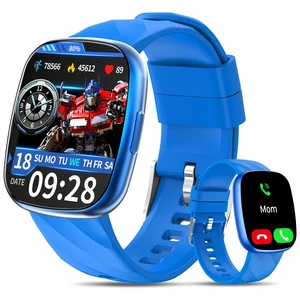 Kids Smart Watch for Boys & Girls,1.78" HD Touchscreen Fitness Tracker with Heart Rate & Sleep Monitor,IP68 Sports Activity Watch with Pedometer, Birthday Gift for 5-16 Year Olds,Blue Kids Smart Watch for Boys & Girls,1.78" HD Touchscreen Fitness Tracker with Heart Rate & Sleep Monitor,IP68 Sports Activity Watch with Pedometer, Birthday Gift for 5-16 Year Olds,Blue