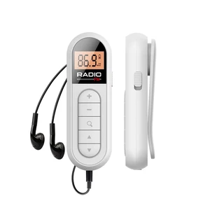 MI03 Pocket FM Radio Portable with Clip Rechargeable -Black Long Battery Life, Auto Scan, Lock Key, Backlight, Sleep Timer,Digital Mini Radio,for Walking,FM Receiver MI03 Pocket FM Radio Portable with Clip Rechargeable -Black Long Battery Life, Auto Scan, Lock Key, Backlight, Sleep Timer,Digital Mini Radio,for Walking,FM Receiver