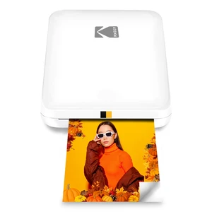 Step Slim Instant Smartphone Photo Printer - Portable Sleek Color Wireless Mobile Printer - Zink 2x3 Sticky-Back Photos - Print from iOS & Android Devices with Bluetooth w/the Fun App - White Step Slim Instant Smartphone Photo Printer - Portable Sleek Color Wireless Mobile Printer - Zink 2x3 Sticky-Back Photos - Print from iOS & Android Devices with Bluetooth w/the Fun App - White