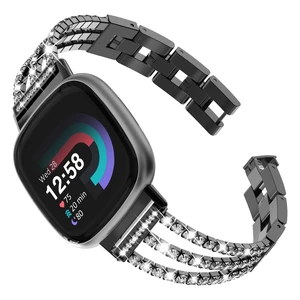 Compatible with Fitbit Versa 4/Fitbit Versa 3 Bands for Women Chain with Crystal Diamond Bling Metal Link Bracelet Strap Steel Versa 4/Fitbit Versa 3/Fitbit Sense/Fitbit Sense 2 Band Compatible with Fitbit Versa 4/Fitbit Versa 3 Bands for Women Chain with Crystal Diamond Bling Metal Link Bracelet Strap Steel Versa 4/Fitbit Versa 3/Fitbit Sense/Fitbit Sense 2 Band