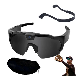 64GB POV Baseball Sunglasses w Camera, Sports Camera Glasses for Softball, Cycling, Hiking, Running, Golf, Fishing 64GB POV Baseball Sunglasses w Camera, Sports Camera Glasses for Softball, Cycling, Hiking, Running, Golf, Fishing
