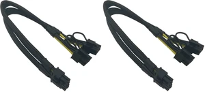 GPU Power Cable for Dell T3600 T3610 T5600 T5610 T5610 T7600 T7610 5810 T5810 T7810, 8 Pin PCIe to Dual 8 Pin(6+2) Male PCIe Power Adapter 13-inch(34cm) (Pack of 2) GPU Power Cable for Dell T3600 T3610 T5600 T5610 T5610 T7600 T7610 5810 T5810 T7810, 8 Pin PCIe to Dual 8 Pin(6+2) Male PCIe Power Adapter 13-inch(34cm) (Pack of 2)