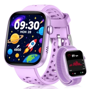 Kids Smart Watch, 80+ Sports Modes, 1.83" Fitness Tracker, Gifts for Boys 1.83" Smart Watch for Kids with Heart Rate, Sleep Monitor, Step Counter, DIY Watch Faces, Puzzle Games, Purple Kids Smart Watch, 80+ Sports Modes, 1.83" Fitness Tracker, Gifts for Boys 1.83" Smart Watch for Kids with Heart Rate, Sleep Monitor, Step Counter, DIY Watch Faces, Puzzle Games, Purple