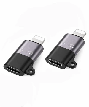 for Microphone Receiver Type-C to Lighting Adapter, USB-C to Lighting Converter for DJI Mic Mini,Mic 2,Mic 3 Compatible with i-Phone 14/13/12/11, XS Mac, PC (2pcs) for Microphone Receiver Type-C to Lighting Adapter, USB-C to Lighting Converter for DJI Mic Mini,Mic 2,Mic 3 Compatible with i-Phone 14/13/12/11, XS Mac, PC (2pcs)