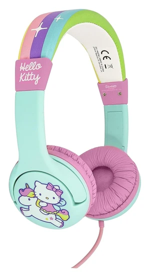 Hello Kitty Unicorn Children's Wired Headphones Multi-Coloured Hello Kitty Unicorn Children's Wired Headphones Multi-Coloured