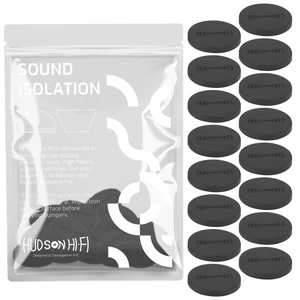 1" Platinum Silicone Isolation Dot, Non-Skid Isolation Feet - No Adhesive - 20 Duro - 16 Pack 1" Platinum Silicone Isolation Dot, Non-Skid Isolation Feet - No Adhesive - 20 Duro - 16 Pack