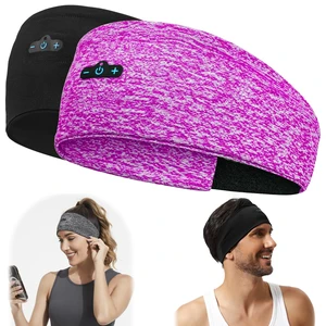 2-Pack Bluetooth Headband, Bluetooth 5.4 Sleeping Headphones,18 Hours Play Time,HD Stereo, Built-in Microphone, Workout, Running, Sports, Men/Women Giftv 2-Pack Bluetooth Headband, Bluetooth 5.4 Sleeping Headphones,18 Hours Play Time,HD Stereo, Built-in Microphone, Workout, Running, Sports, Men/Women Giftv