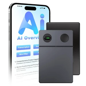 AI Voice Recorder GPT Agent Auto Transcribe & Summarize 64G Unlimited Smart Q&A, AI Note Taking Recording Device, App Control, 126 Languages for Calls, Meetings, Lectures, Interviews AI Voice Recorder GPT Agent Auto Transcribe & Summarize 64G Unlimited Smart Q&A, AI Note Taking Recording Device, App Control, 126 Languages for Calls, Meetings, Lectures, Interviews