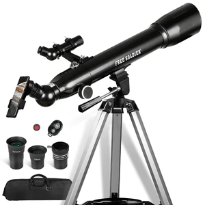 Telescopes for Adults High Powered, 700x90mm AZ Astronomical Professional Refractor Telescope for Beginners Astronomy with Advanced Eyepieces, Cool Astronomy for Christmas, Black Telescopes for Adults High Powered, 700x90mm AZ Astronomical Professional Refractor Telescope for Beginners Astronomy with Advanced Eyepieces, Cool Astronomy for Christmas, Black