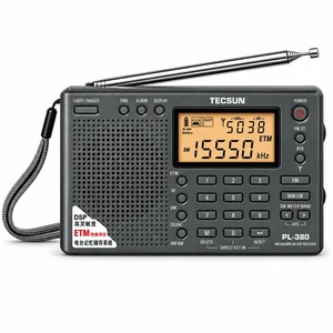 TECSUN PL-380 DSP FM Stereo. MW. SW. LW. World Band PLL Radio Receiver, LCD Display, ETM Function Added TECSUN PL-380 DSP FM Stereo. MW. SW. LW. World Band PLL Radio Receiver, LCD Display, ETM Function Added