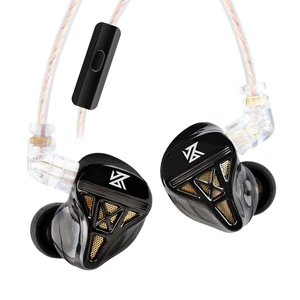 IEM Headphone with Mic,KZ DQS Gaming Earbuds,Bass Clear Wired Earphones KZ in-Ear Monitor Headphones HiFi Dynamic Drivers Earphone Earbuds Bass Sports Music Game Headphone (Black, with Mic) IEM Headphone with Mic,KZ DQS Gaming Earbuds,Bass Clear Wired Earphones KZ in-Ear Monitor Headphones HiFi Dynamic Drivers Earphone Earbuds Bass Sports Music Game Headphone (Black, with Mic)