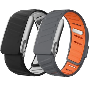 Silicone Replacement Band 2 Pack Compatible with WHOOP 5.0, One, Peak & Life, Soft Comfortable Sweatproof Strap, (Not Compatible with Gen 4) (Black/Graphite &Orange (Matte), Life/MG) Silicone Replacement Band 2 Pack Compatible with WHOOP 5.0, One, Peak & Life, Soft Comfortable Sweatproof Strap, (Not Compatible with Gen 4) (Black/Graphite &Orange (Matte), Life/MG)