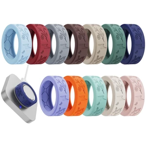 Floral Cover for Oura Ring 5, Charging Without Removal, Anti-Scratch Silicone Ring Protector, Fancy Cute Oura 5 Accessories for Women/Men, 12 Pack (Multicolor, S) Floral Cover for Oura Ring 5, Charging Without Removal, Anti-Scratch Silicone Ring Protector, Fancy Cute Oura 5 Accessories for Women/Men, 12 Pack (Multicolor, S)