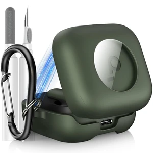 for Anker Soundcore P30i Case Cover with Magnetic Lock & Phone Stand Shockproof Magnetic Lock Lid Protective Cover for Soundcore P30i Earbud with Cleaner Kit & Carabiner, Green for Anker Soundcore P30i Case Cover with Magnetic Lock & Phone Stand Shockproof Magnetic Lock Lid Protective Cover for Soundcore P30i Earbud with Cleaner Kit & Carabiner, Green